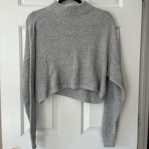 Hollister Gray Turtleneck Sweater